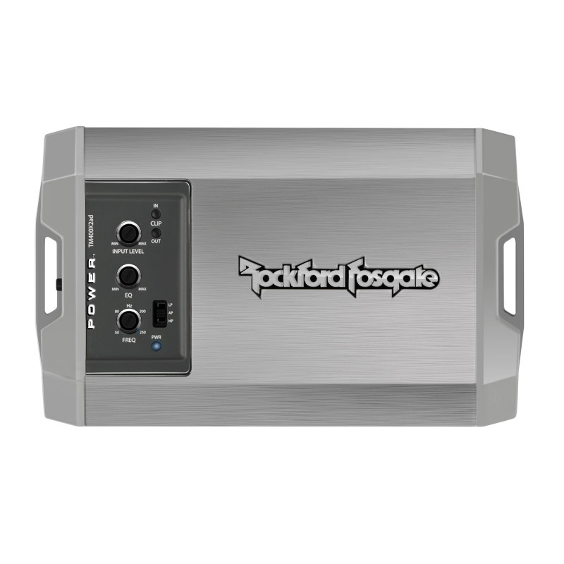 Rockford Fosgate TM400X2AD Power Mini 400 Watt 2 Channel Marine Amplifier